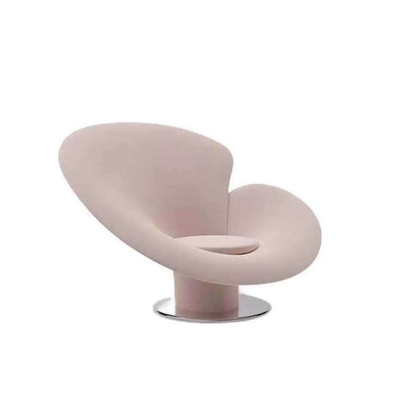 Leisure chair art calla lily flower seat creative light luxury lazy sofa