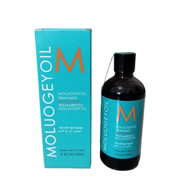 

100ml Moluogey Hair Care Oil Improves Anti-Frizz Serum Repairs Dryness Smoothes Nourishes Treatment Moluogey Nuts Oil Anti Loss