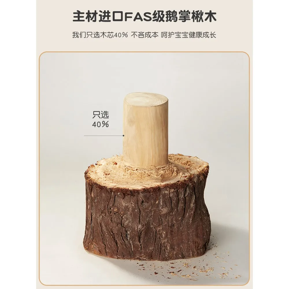 Massivholz-Etagenbett, doppelschichtiges Hoch- und Niedrig-Schwiegermutter-Kombinationsbett für Erwachsene und Kinder, versetzte kleine Wohnung