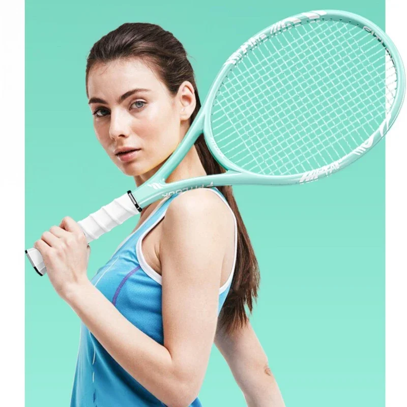 

Single Player Tennis Racket with Wire Rebound Carbon, Beginner's Only Racquet, Student and Adult Leisure Sports