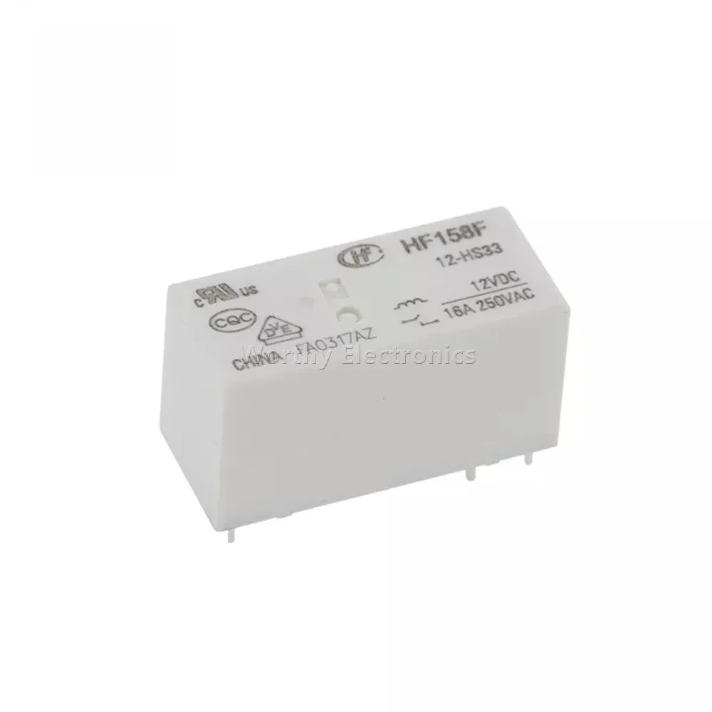 

Бесплатная доставка 10 шт./лот 12VDC 16A 6PIN реле HF158F 12-HS3T