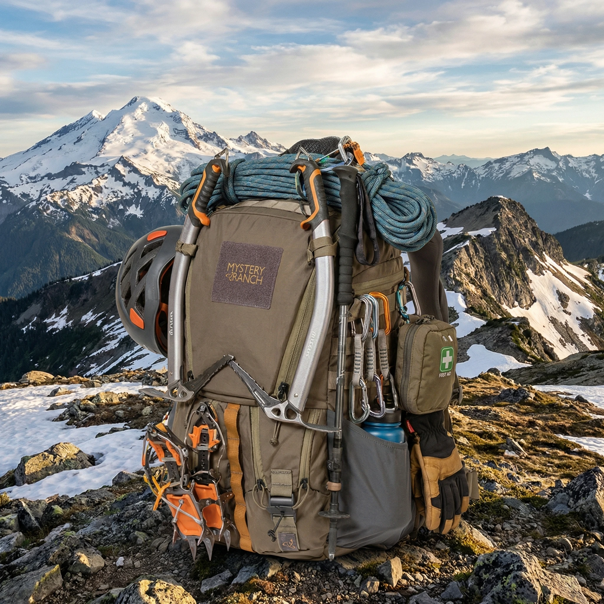 Mysterious Ranch RIP Bergsteiger-Reiserucksack – 32 l, robuster Outdoor-Wanderrucksack für Reisen und Camping – Detail 3