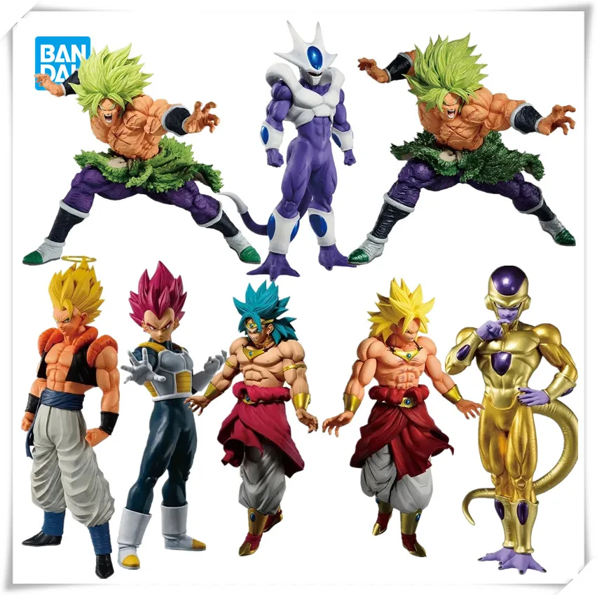 

Bandai оригинальное аниме Dragon Ball Z Ichiban Kuji Back The Film Series Frieza Gogeta Cooler Broly Vegeta Фигурка Модель игрушки