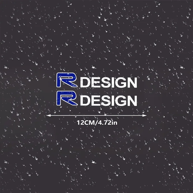 

Набор из 1 шт. матовых виниловых наклеек R DESIGN для стеклоочистителей, водонепроницаемые, самоклеящиеся, для мотоциклов и автомобилей