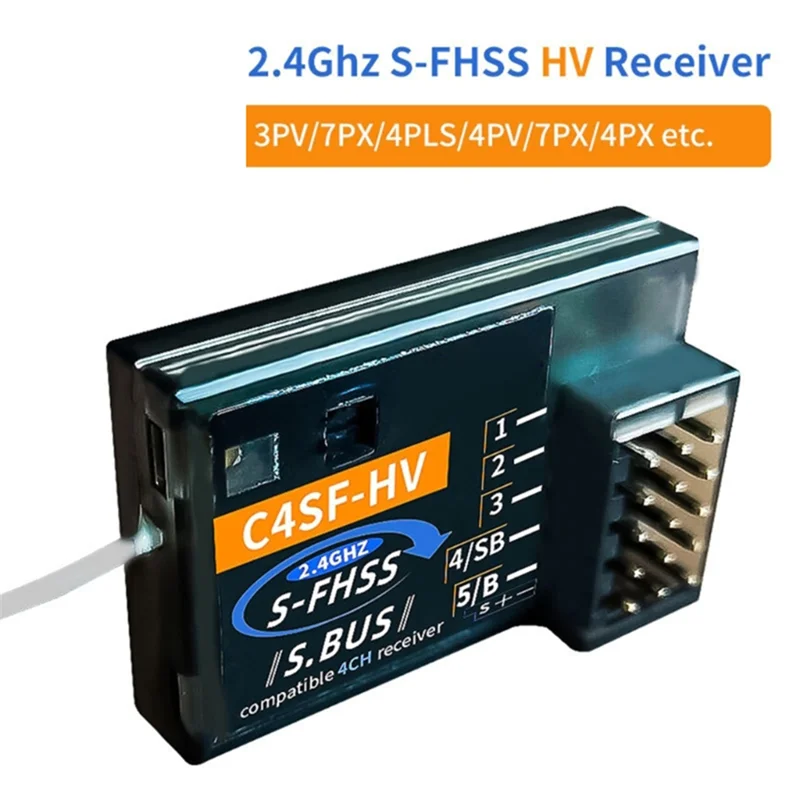 Y14A C4SF HV Splash Prevention Receiver For Futabas FHSS FHSS SBUS 3PV 3PK 4PKS 7PK