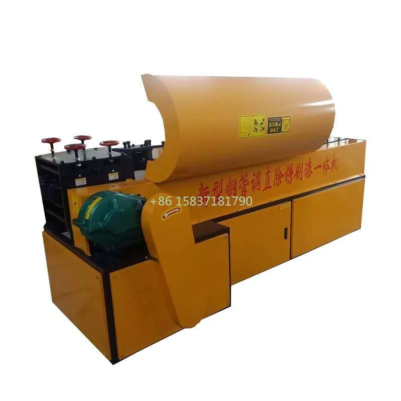 

Waste Steel Bar Straightening and Cutting Machine Round Recycle Steel Iron Scrap Bar Rebar Stretching Straightening Straightener