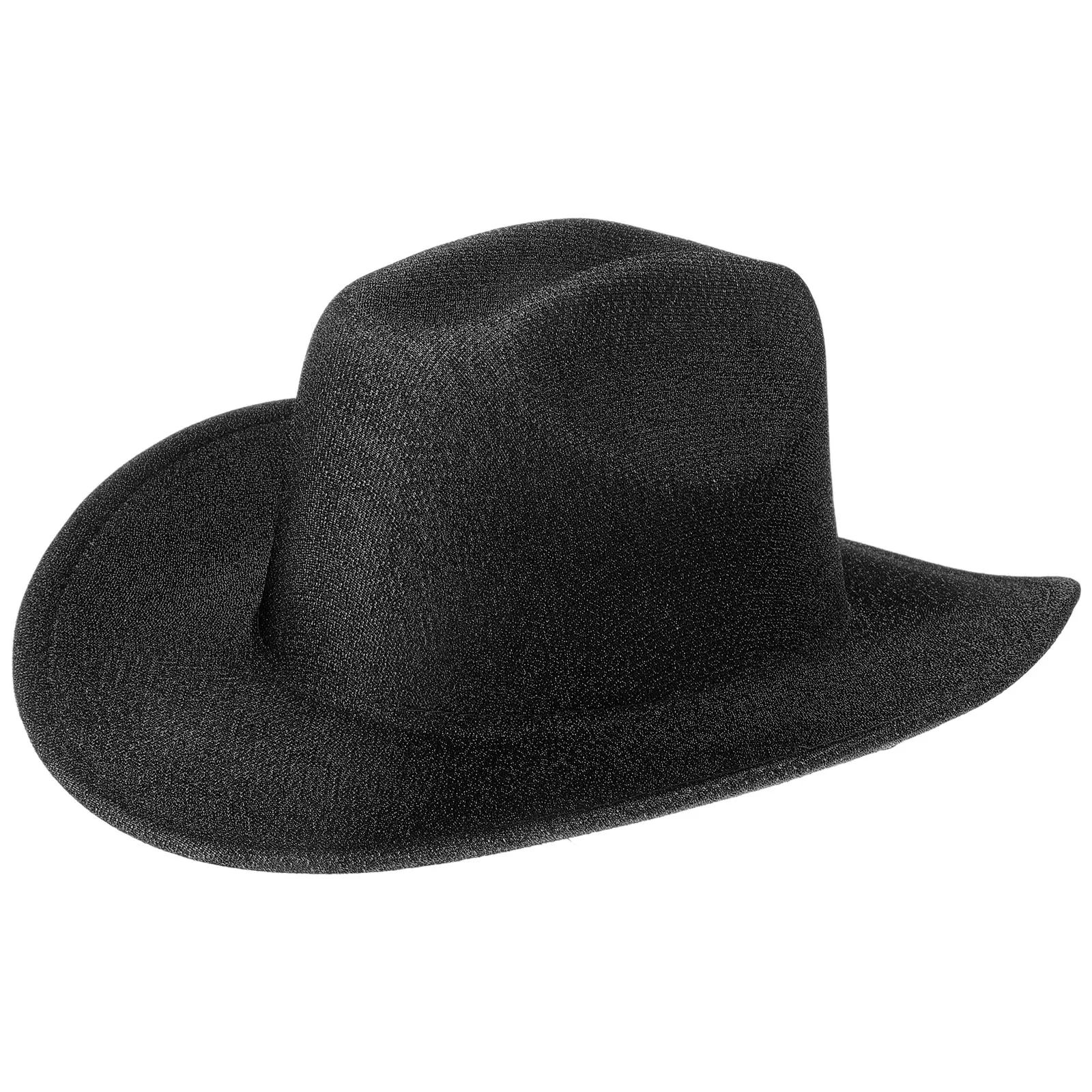 

Bright Color Western Cowboy Hat For Men Women Stylish Wide Brim Sun Protection Outdoor Travel Hat Durable Polyester Cowboy