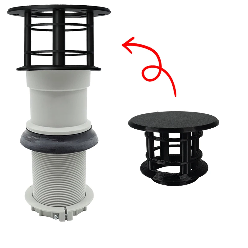 Caravan Heater Roof Fairing Flue Outlet Upgraded Version Of Truma Space Heater Roof Fairing Flue Outlet Accessories 30010-20900