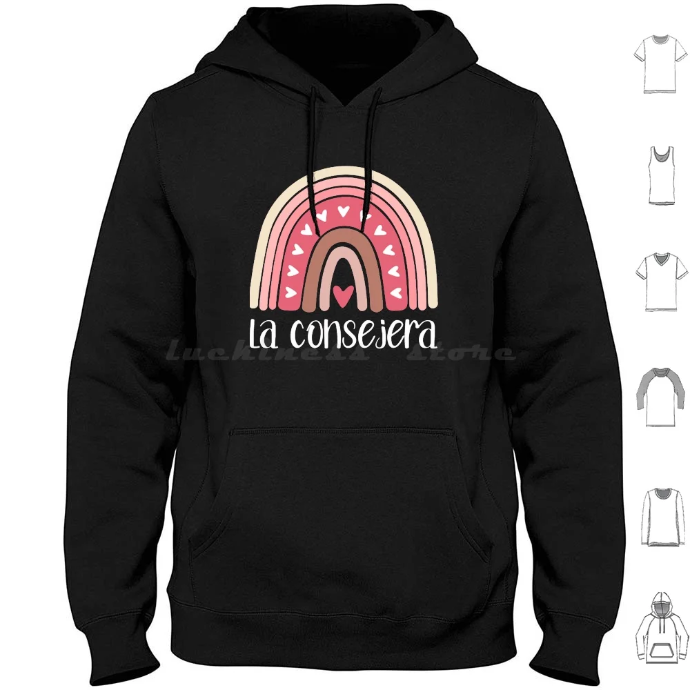 La Consejera Counselor Counseling Therapy Therapist Spanish T-Shirt Hoodies Long Sleeve La Consejera Counselor