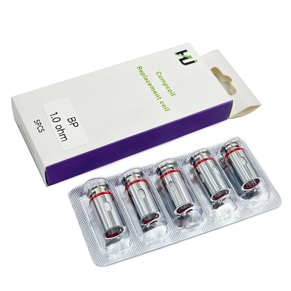 HJS BP Coil 0.15ohm 0.3ohm 0.6ohm 1.0ohm BP60 BP80 Rhea X Kit Huracan Onixx BP Series Tank replacement coil - gallery image 3