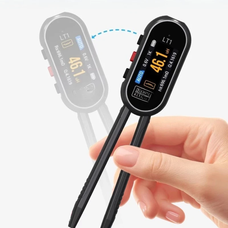 

Intelligent Digital Bridge Tweezers LCR Resistance Inductor Capacitance Component Tester Multimeter