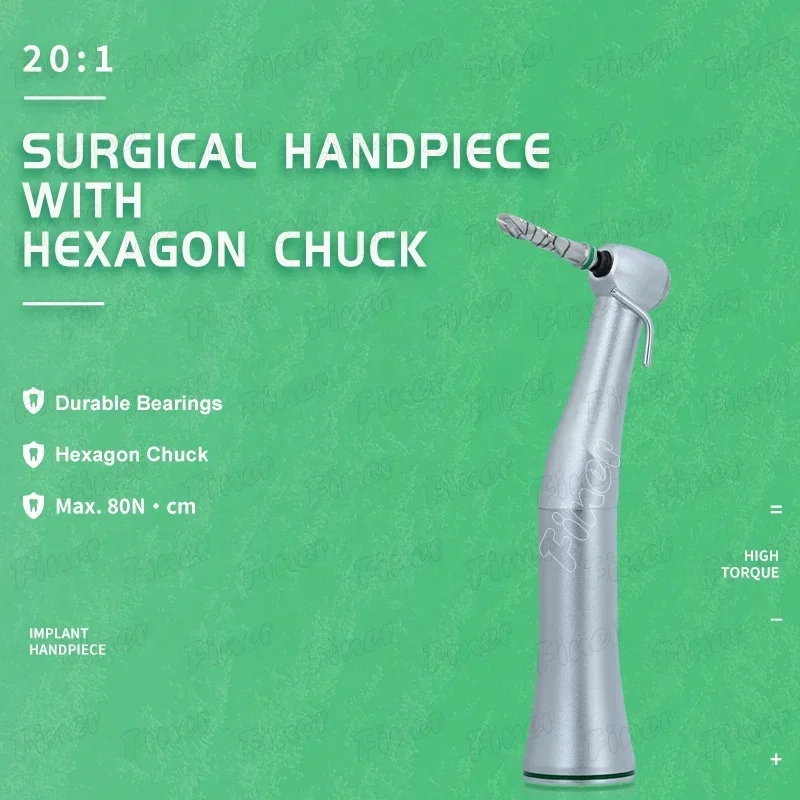 20:1 contra angle im plant handpiece low speed handpiece im plant handpiece