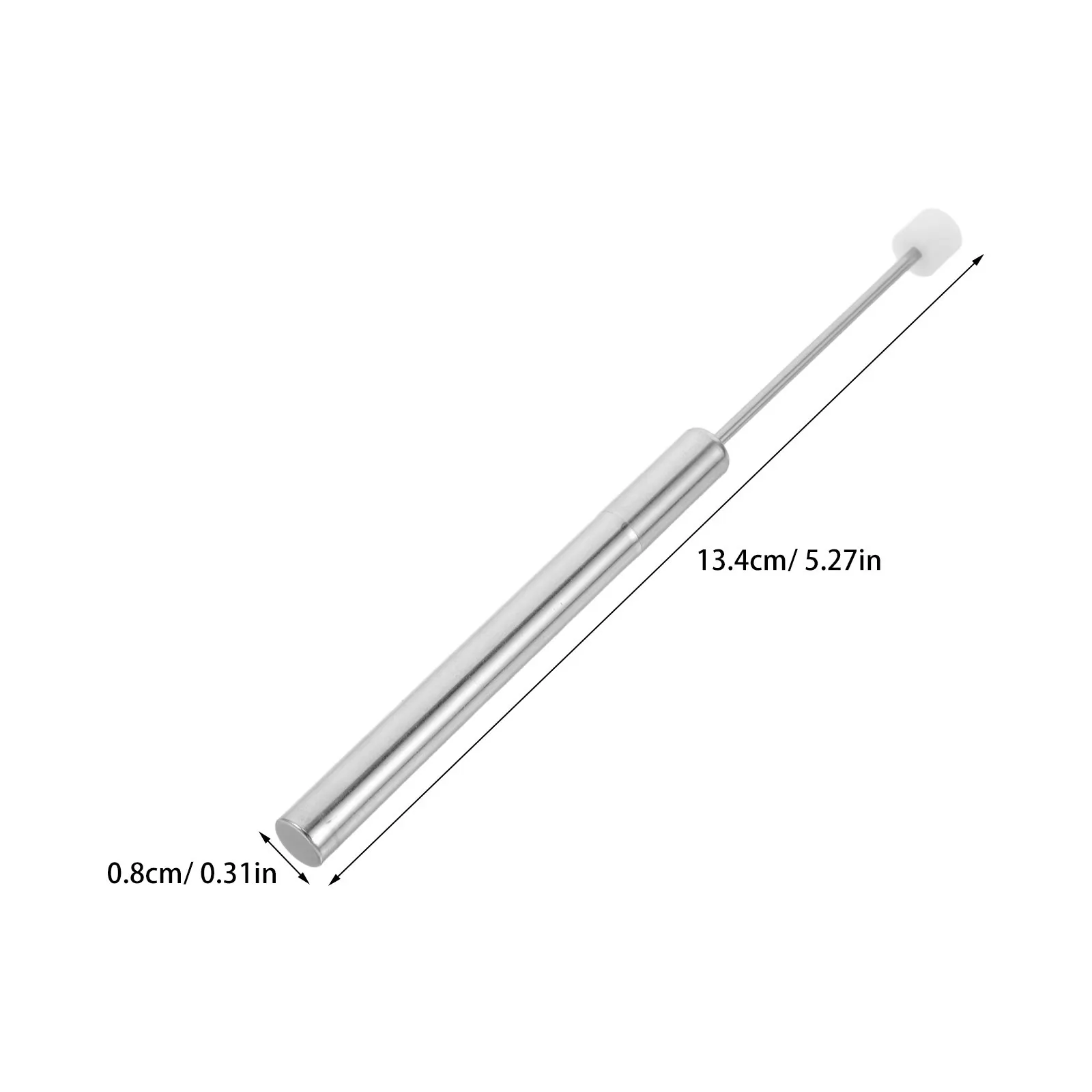 10Pcs Soft Close Wastebasket Lid Damper Replacement Hydraulic Piston for Trash Cans Universal Fit Silent Closing Mechanism