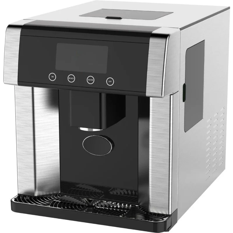 ZB-10E Ice Machine Commercial Small Milk Tea Shop Mini Household Ice Machine Ice Cube Making Machine