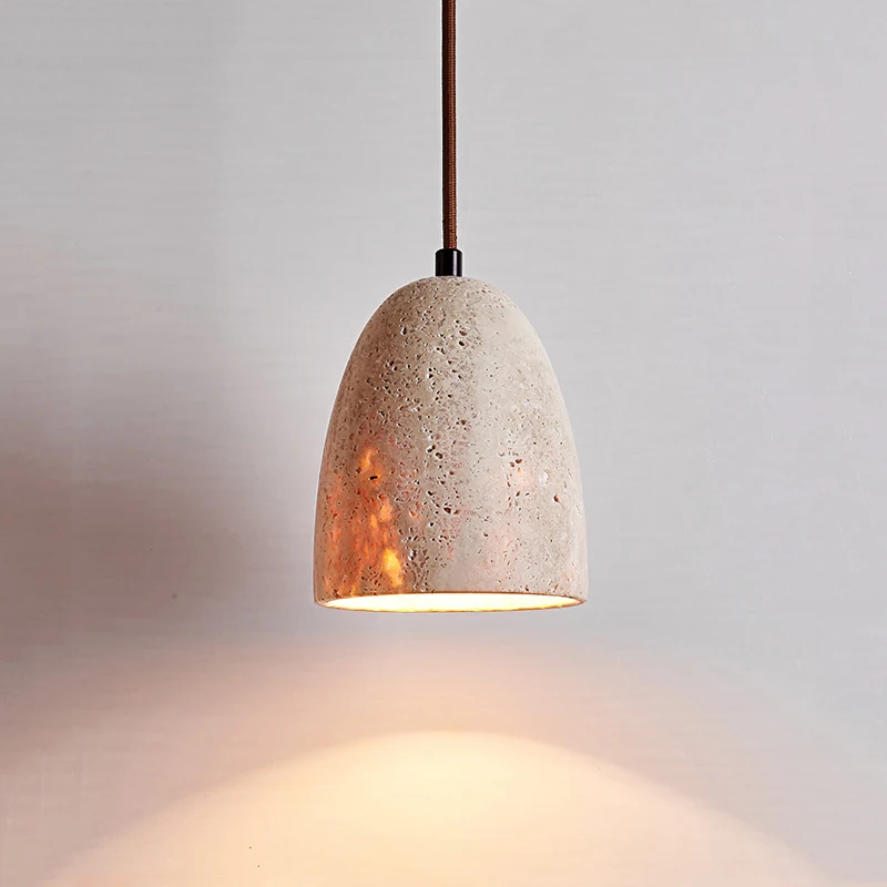 Creative Design Wabi Sabi Homestay Studio Home Decoration Led Ceiling Light Scandinavian Dining Table Bedroom Small Pendant Lamp