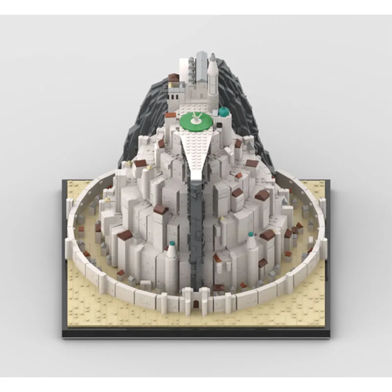 

MOC-219194 Модель строительного блока Urban Rockery Street Scene, 4864, детали, игрушечный подарок для мальчиков и детей на день рождения или Рождество