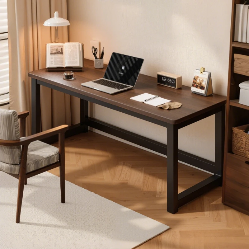 

Standing Decoration Computer Desk Mid Century Study Accessories Computer Desk Modern Luxury Sedentary Mesas Plegables Furniture