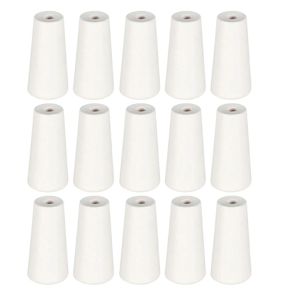 15 Stück Holzvorhang-Anhänger in Vasenform, Blindschnur, für venezianische Fensterläden aus Bambus, Fensterdekorationen, Quasten