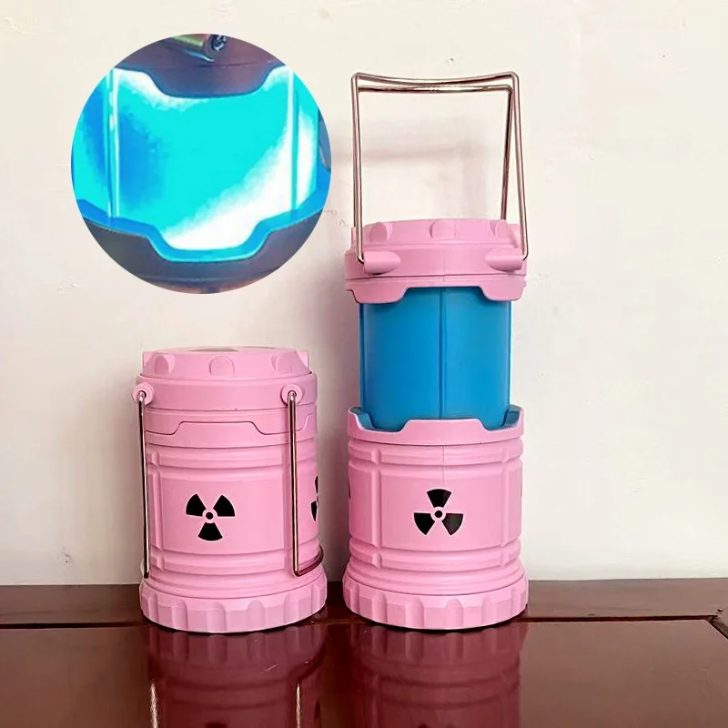 Mini Simulation Nuclear Reactor Lantern Gift Handheld Light oomsday Simulation Illuminator creative gift Party Prop