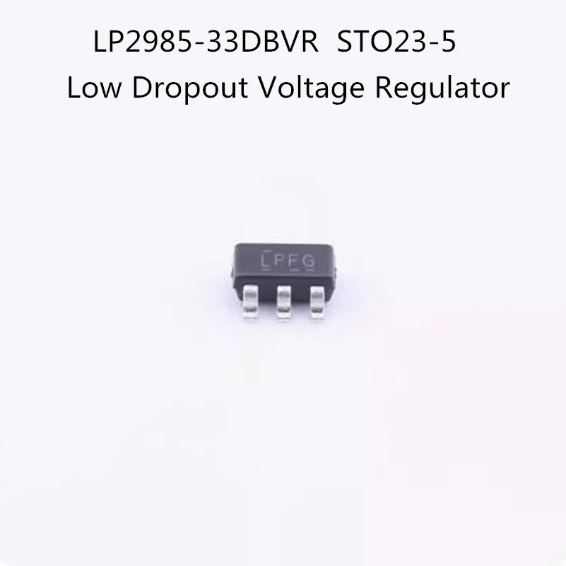 10PCS brand new   LP2985-33DBVR  LP2985-50DBVR  LP2985  2985     Low Dropout Voltage Regulator