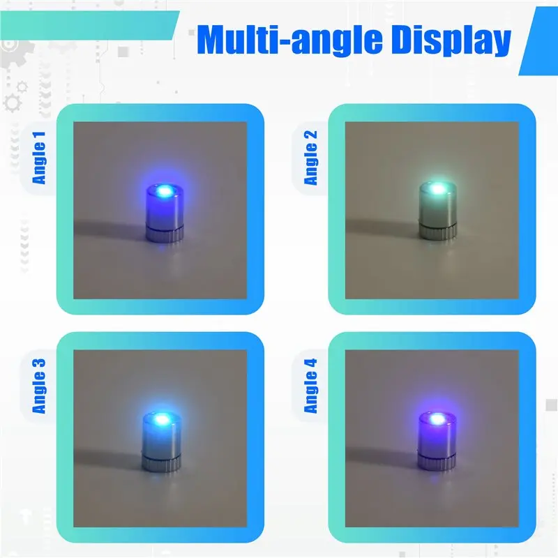 A92P 20 Pcs Miniature Led Lights,Tiny Lights For Hand Craft,Miniature Lights Battery Powered, Lights (Multi-Color Changing)