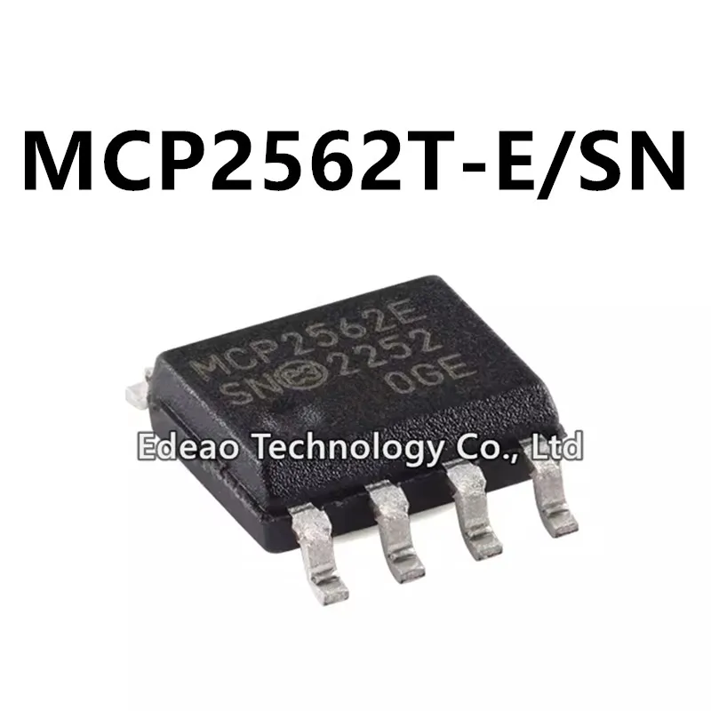 10~100Pcs/lot NEW MCP2562T-E/SN SOP-8 MCP2562T-E MCP2562T MCP2562 MCP2562E MCP2562ESN SMD