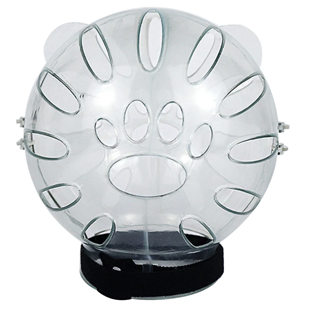 

Protective Collar Cat Hood for Grooming Muzzle Transparent Cats Bridegroom