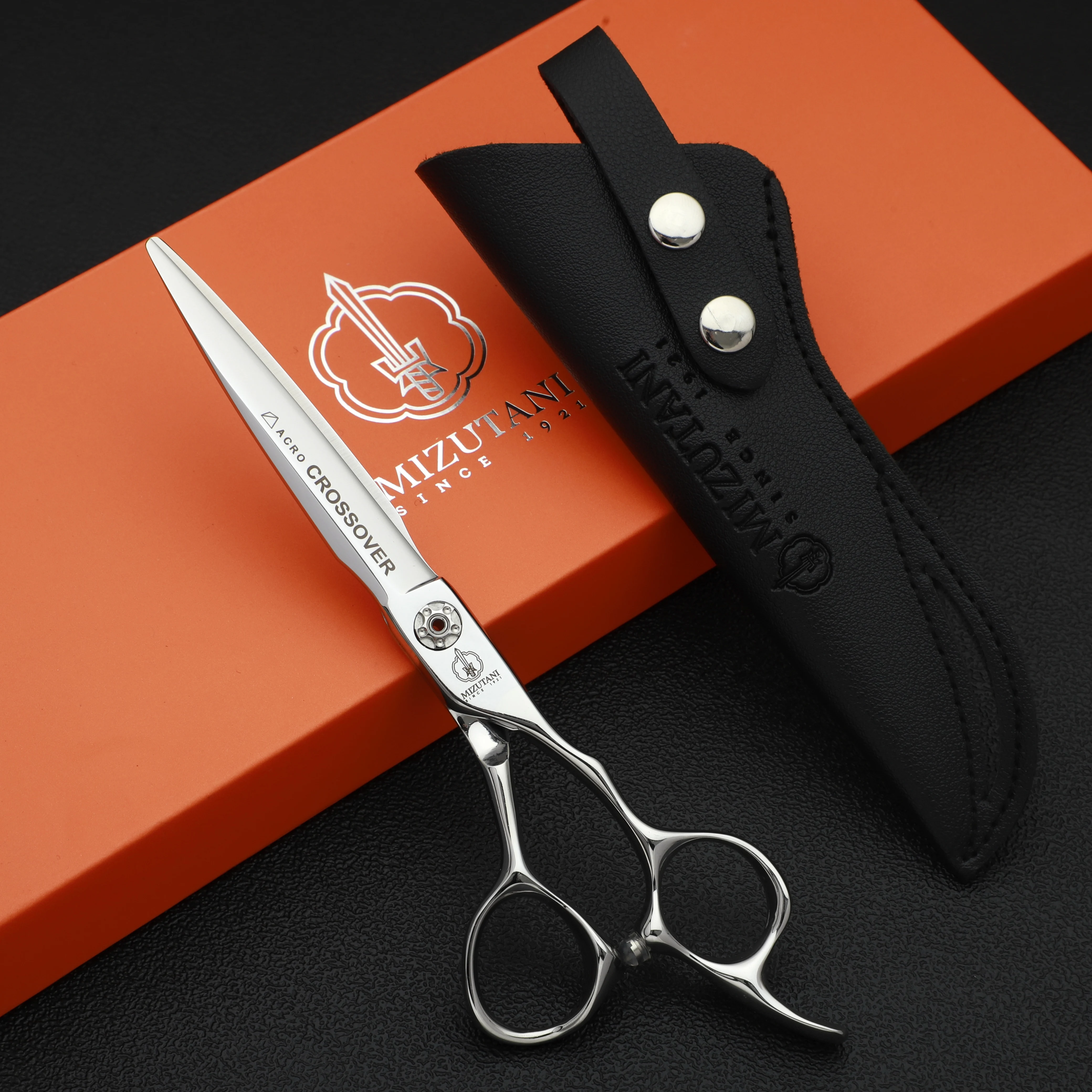 

barber scissors 6.3-inch clam blade VG10 material hair scissors Barber professional scissors Ergonomic design scissors tool