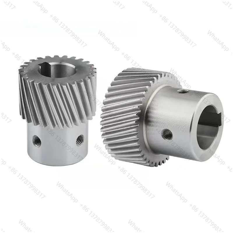 Gear 1.5 mold, 30 teeth, 55 high, 25 holes/1.25m, 30 teeth, 45 high, 20 holes, engraving machine reducer matching gear