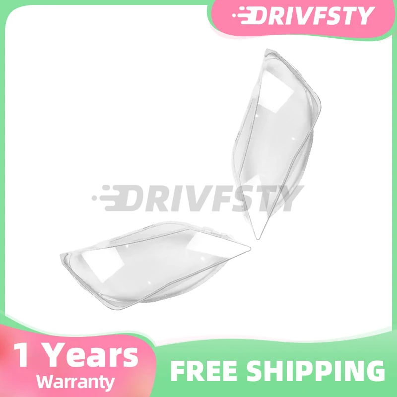 

For Seat Ibiza 2018 2019 2020 2021 Car Headlamp Lens Cover Headlight Shell Transparent Lamp Mask Plexiglass Lampshade