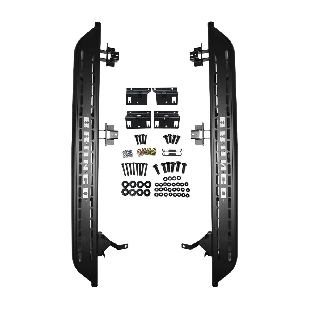 شريط خطوة جانبية لـ Bronco Sport ملحقات خارجية أخرى قطع غيار السيارات لوحة الجري 4x4 دواسة جانبية للطرق الوعرة #2