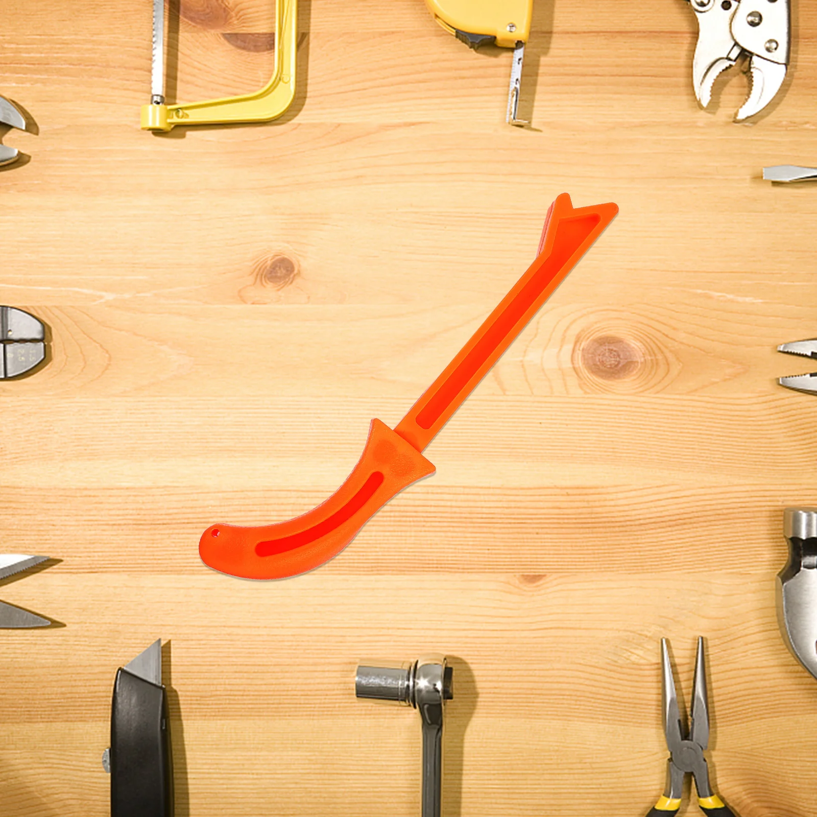 

Woodworking Push Handle Sticks Tool Craftsmen Orange Putter Safety Durable PP Lightweight Carpentry Helper Protect Hands Injury