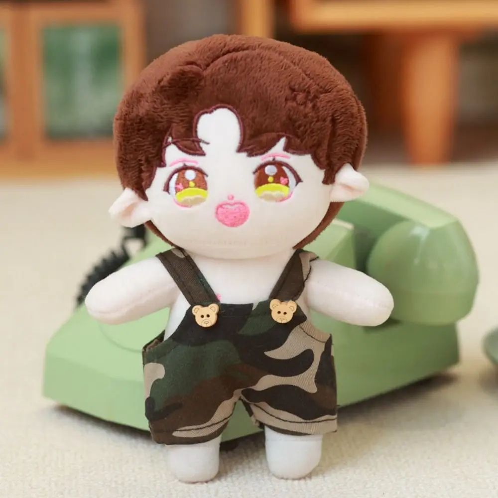 Trendy DIY Dress Up 20cm Cotton Clothes Colorful Corduroy Idol Dolls Pants Jean Overalls