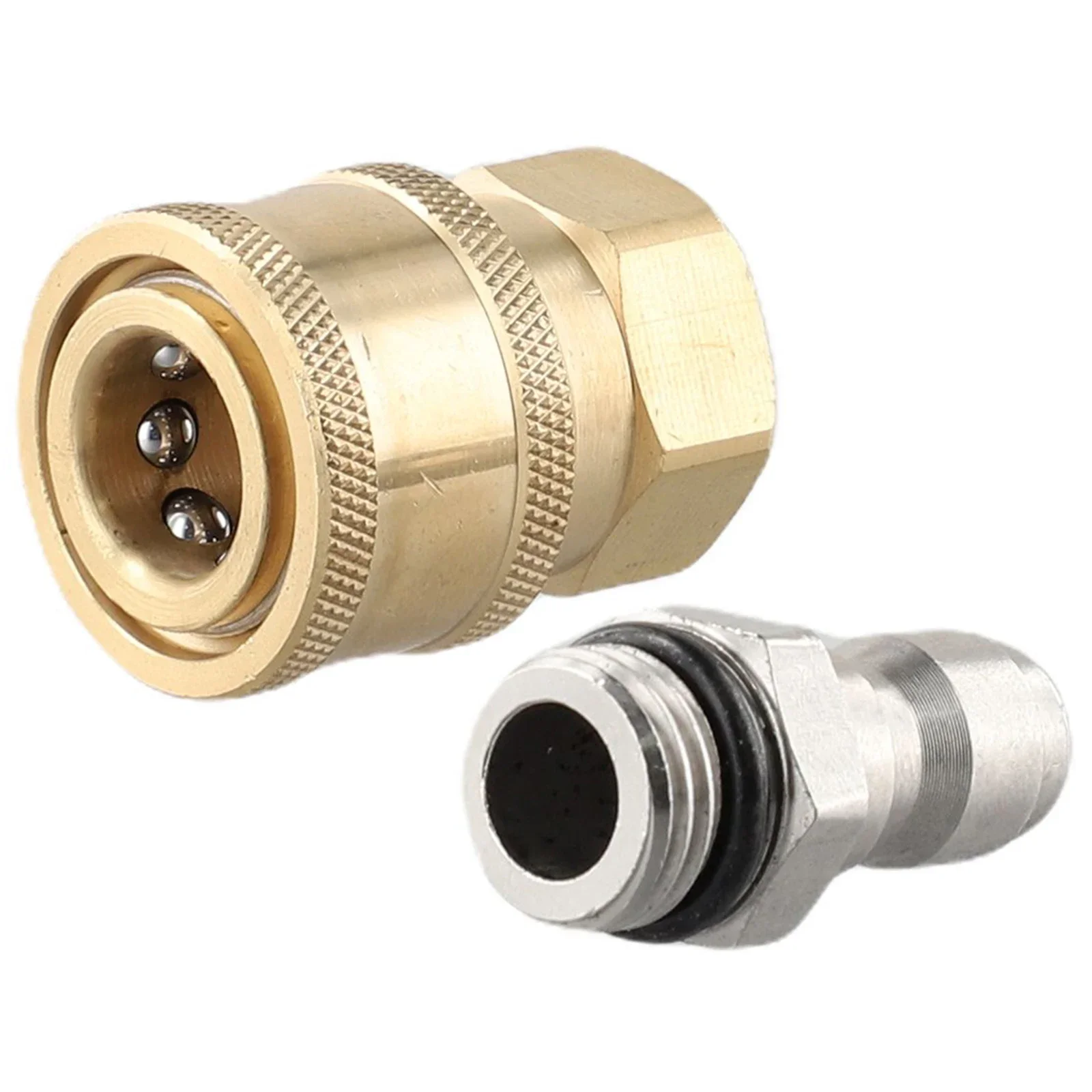 1/4 Male M22/14 Female Connector Accessories Brass Garden Parts Plug Replacement Spare Adapter Pressure Washer