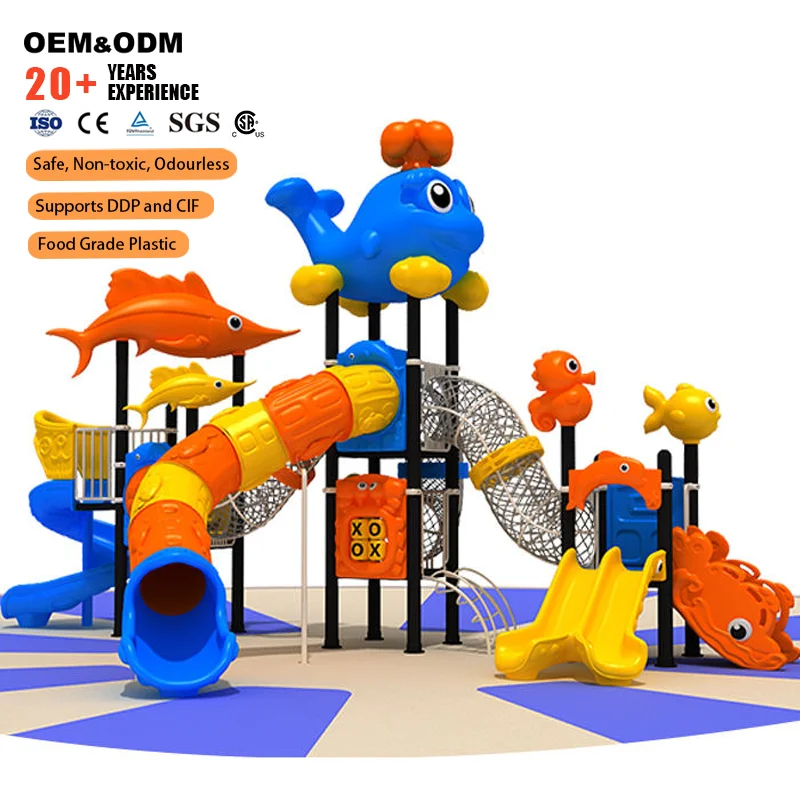 2026 Heavy-Duty Galvanized Steel Frame Activity Adventure Center For Park And Kindergarten