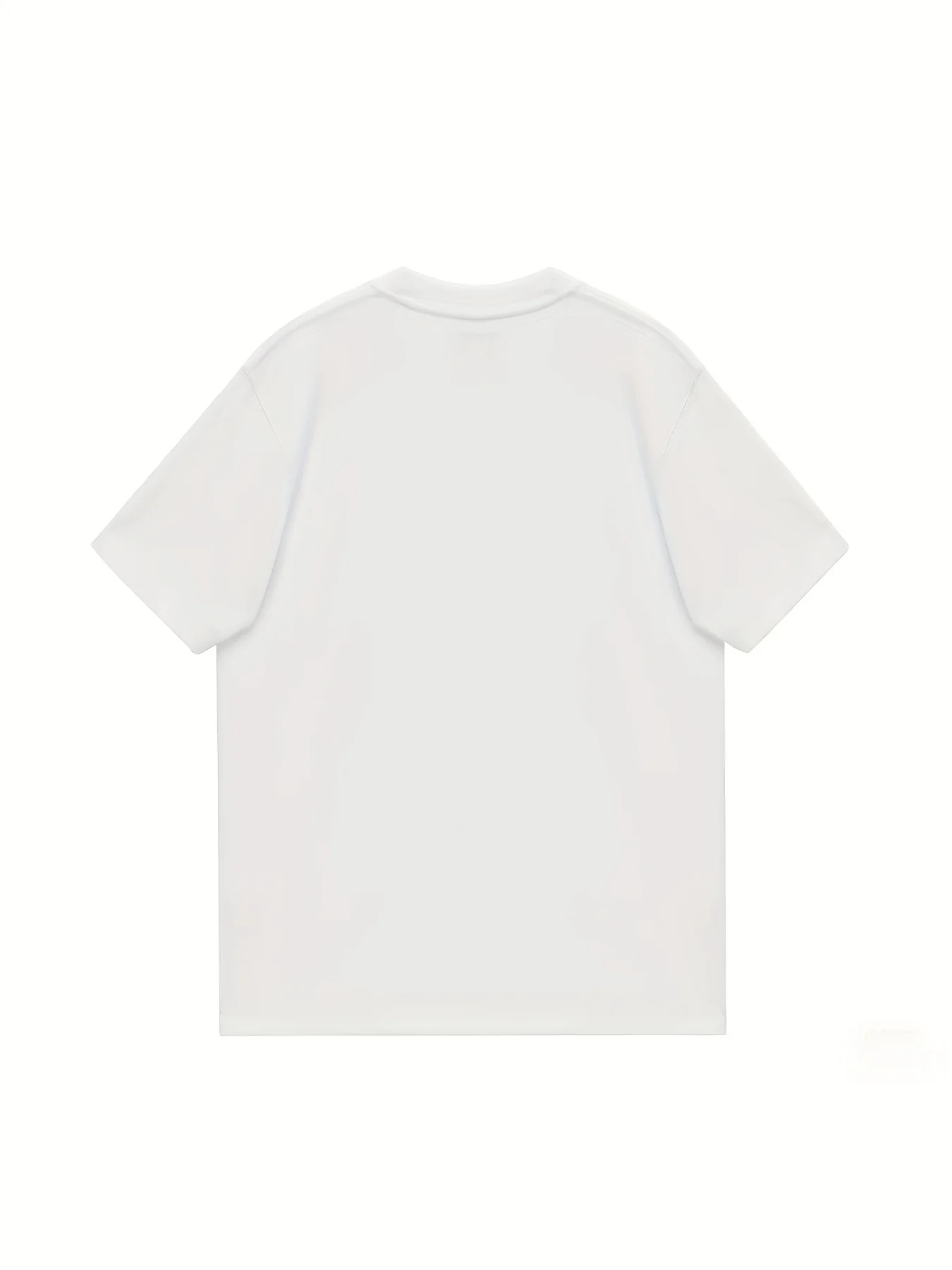 180G Pure Cotton Summer Men Sports Base Half Sleeve Home Commuter Basic T‑shirt