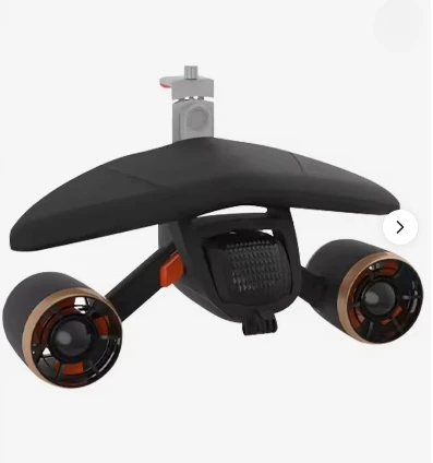 Submarine propeller, underwater booster, underwater filming device, handheld diving equipment