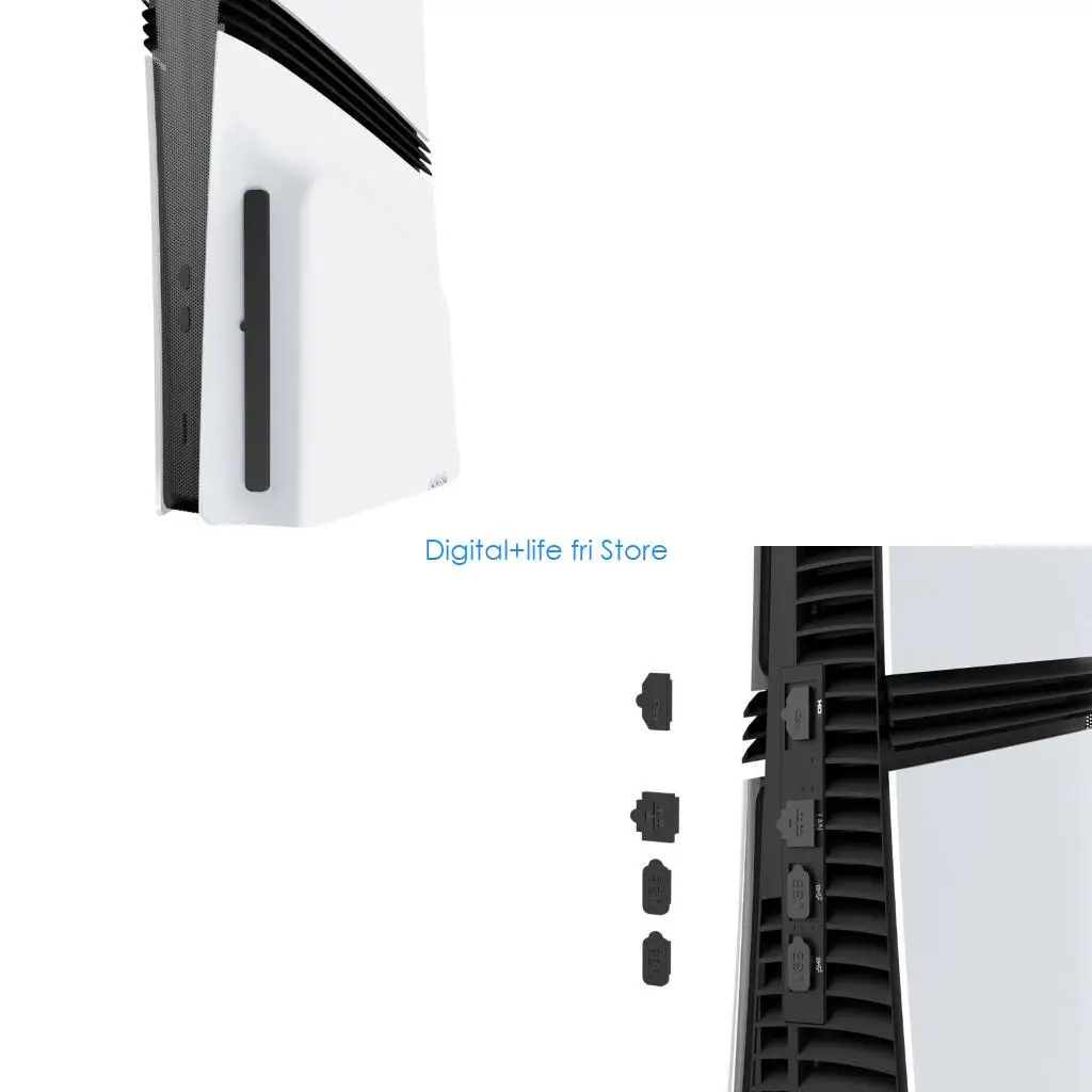 E06D Flexible Mesh Heatsink Barrier Cover Protections Net for Console with Dust Plugs