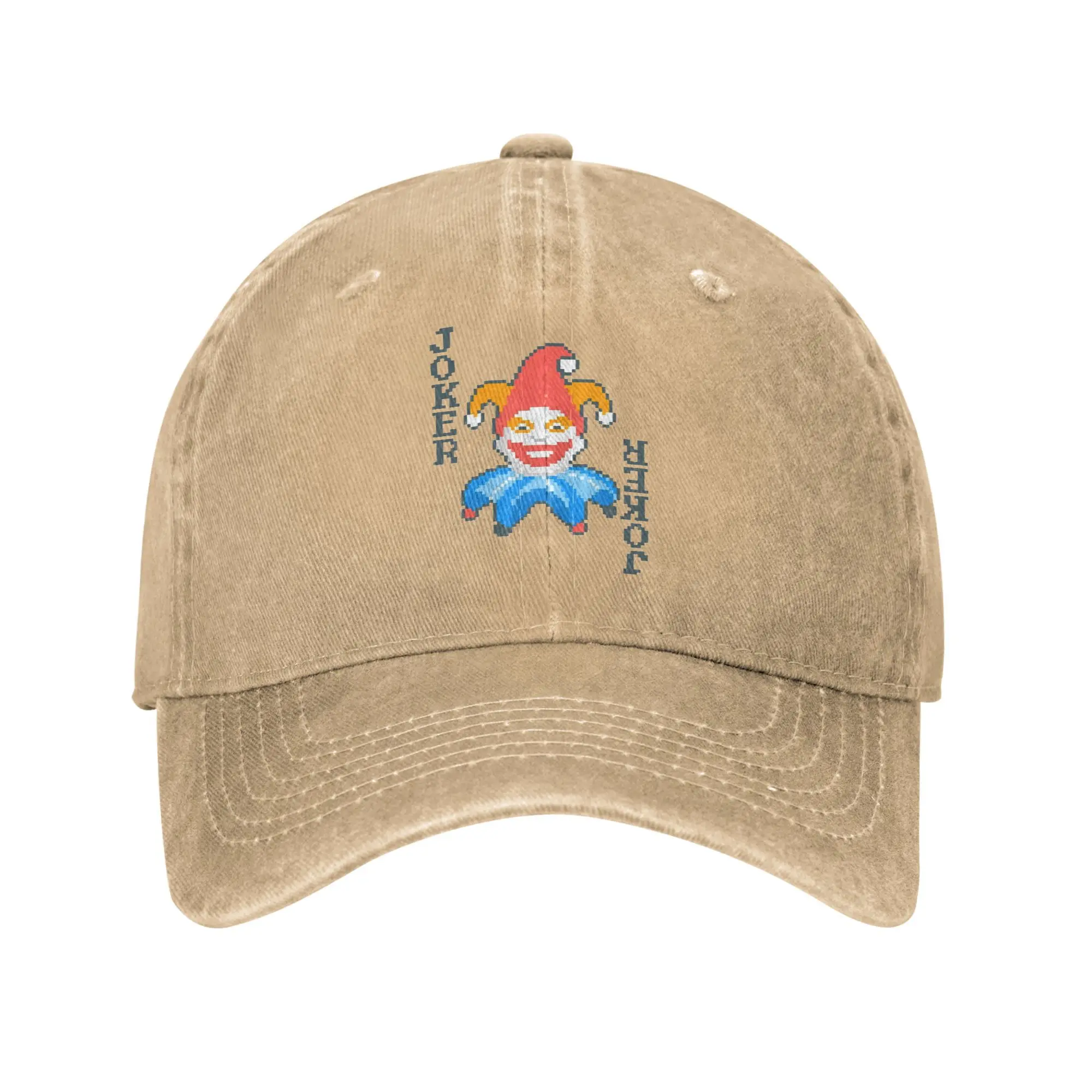 

Винтажные бейсболки Balatro Game Card Joker Jimbo, потертые бейсболки Snapback Clown, уличные всесезонные регулируемые шапки для путешествий