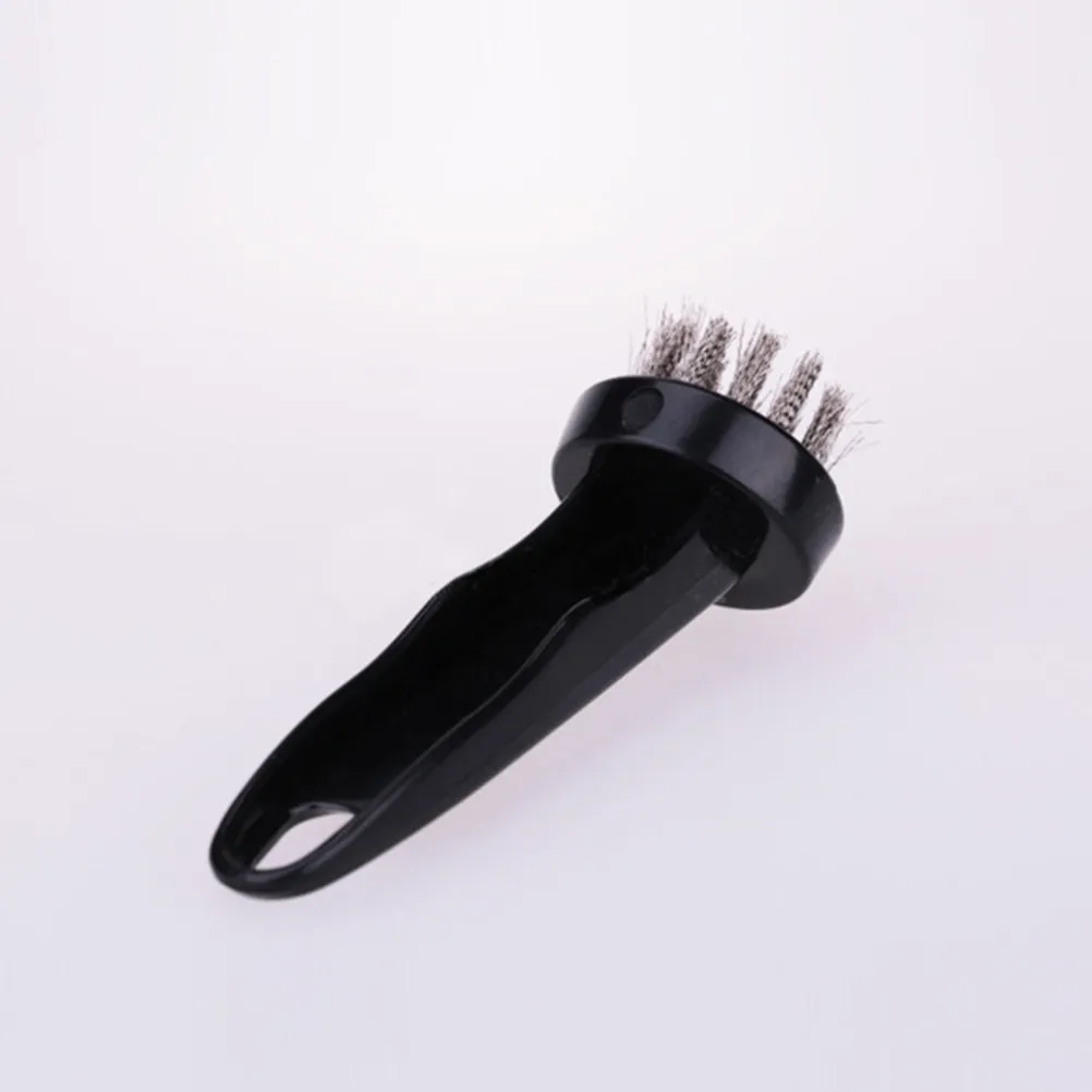 High Durability Club Brush PP Wire Bristles 10.5x1cm Round Head Cleaner Golf Club Cleaning Tool Spike Brush for Outings