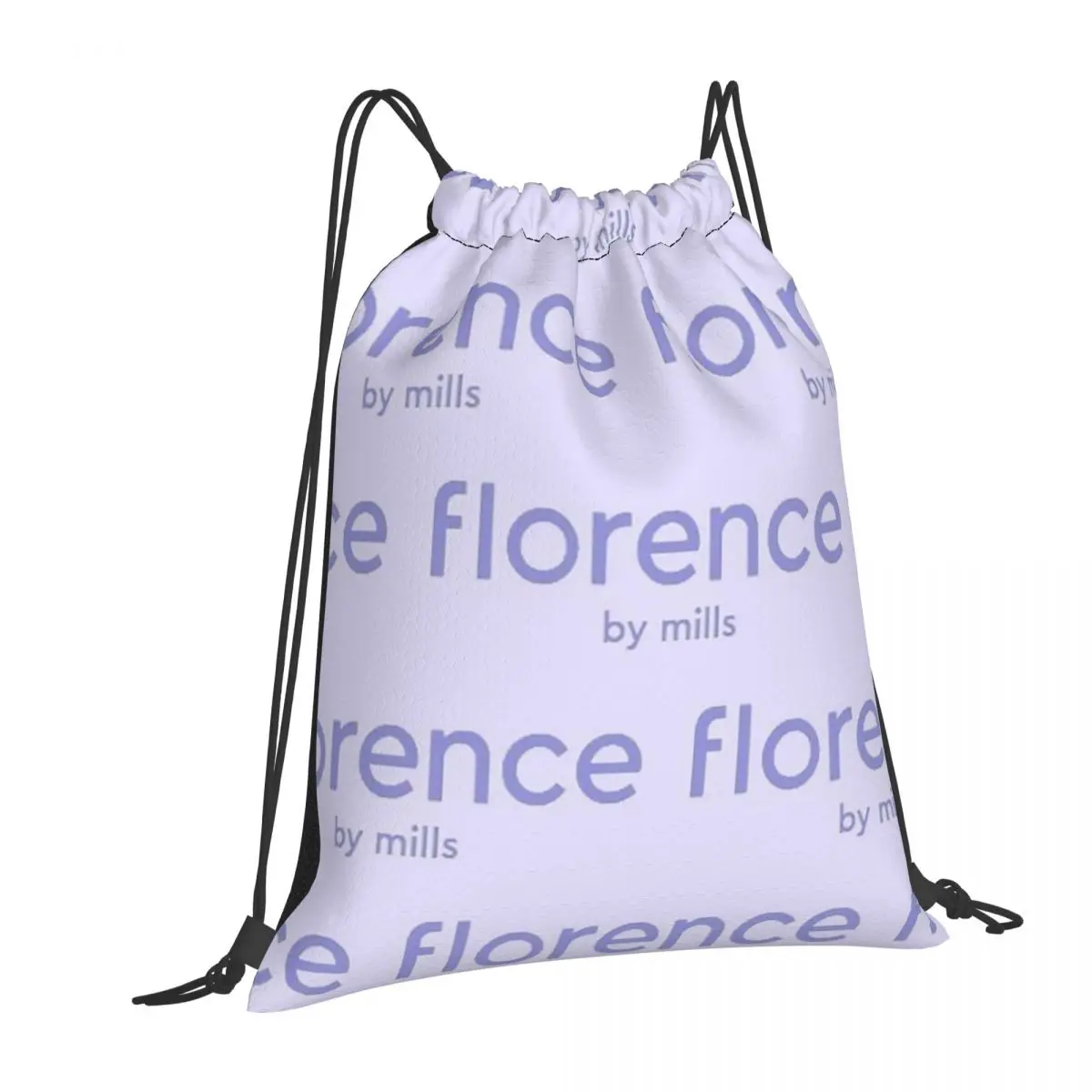 

Florence By Mills Millie Bobby Brown Backpacks Portable Drawstring Bags Sports Bag Book Bags for Man Woman Students