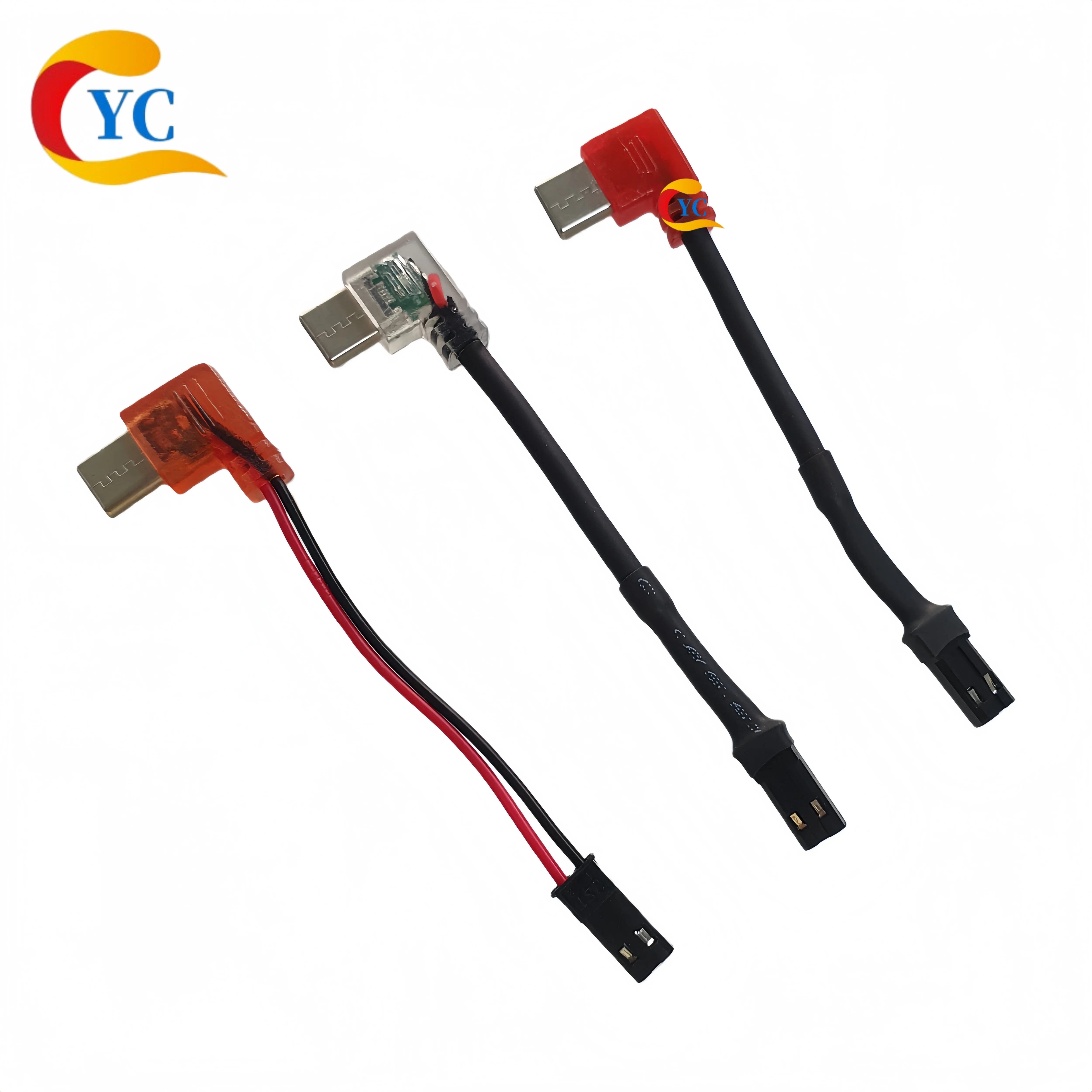 

Korean-Style Type C Elbow Charging Terminal Interface Jst Aerial Connection Plug USB to Syp Male-Female Connector with Light, Magnetic, Anti-Freeze, Cold-Resistant Cable
