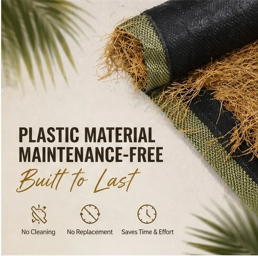 Artificial Thatched Roof Simulated Straw Roof Plastic Garden Patio Cover Decoration Vivid Natural Look Landscape