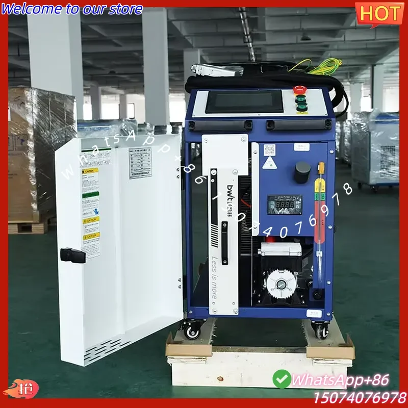 2026 1500w Portable Mini Handheld Metal Rust and Paint Cleaning Machine MAX with Two Years Warranty