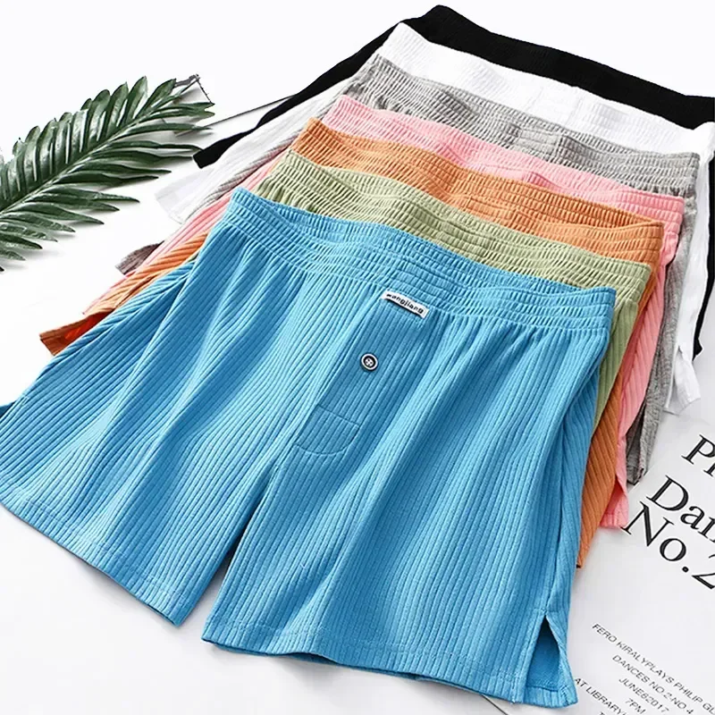 

Shorts Underwear Large Men Lingrie Arro Panties Comfortable Cotton Pants Thread Elastic Man Loose Pajama Underpants Boxer