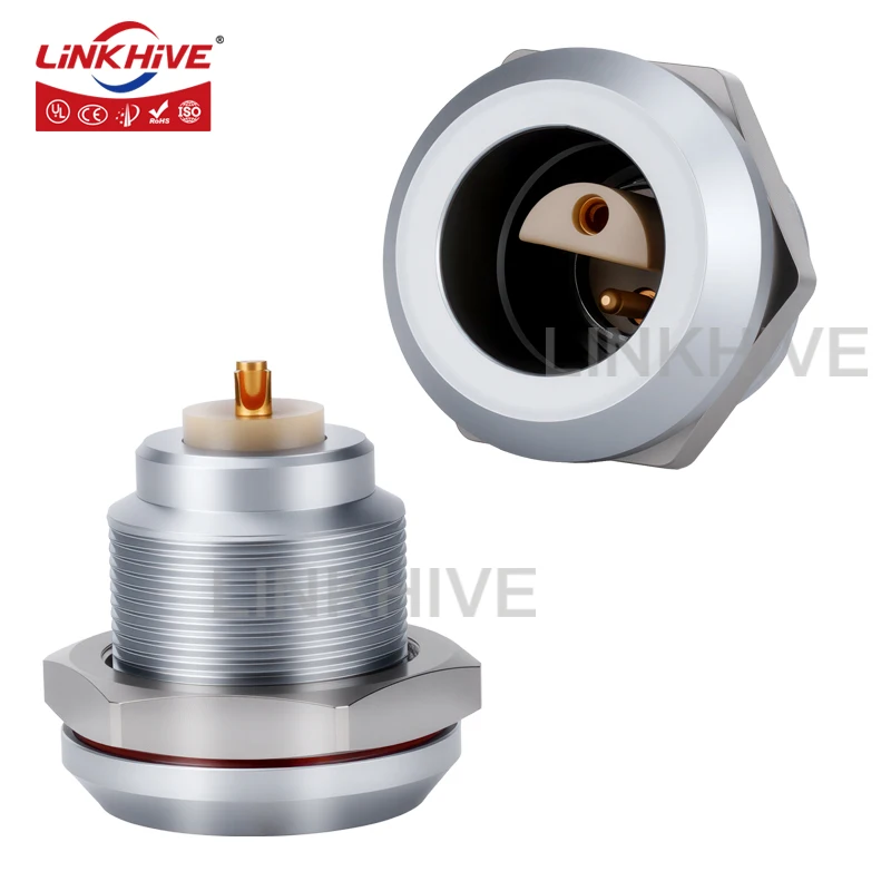Compatible with LEMO ERA Socket 0E1E 2E 3E Series 2 3 4 5 6 7 8  10 12 13 14 16 18 Pin Push-Pull Latching Circular Connector