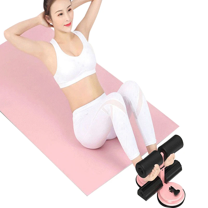 strong suction cup floor fitness sit up assistant device for home gym workout abdominal muscle