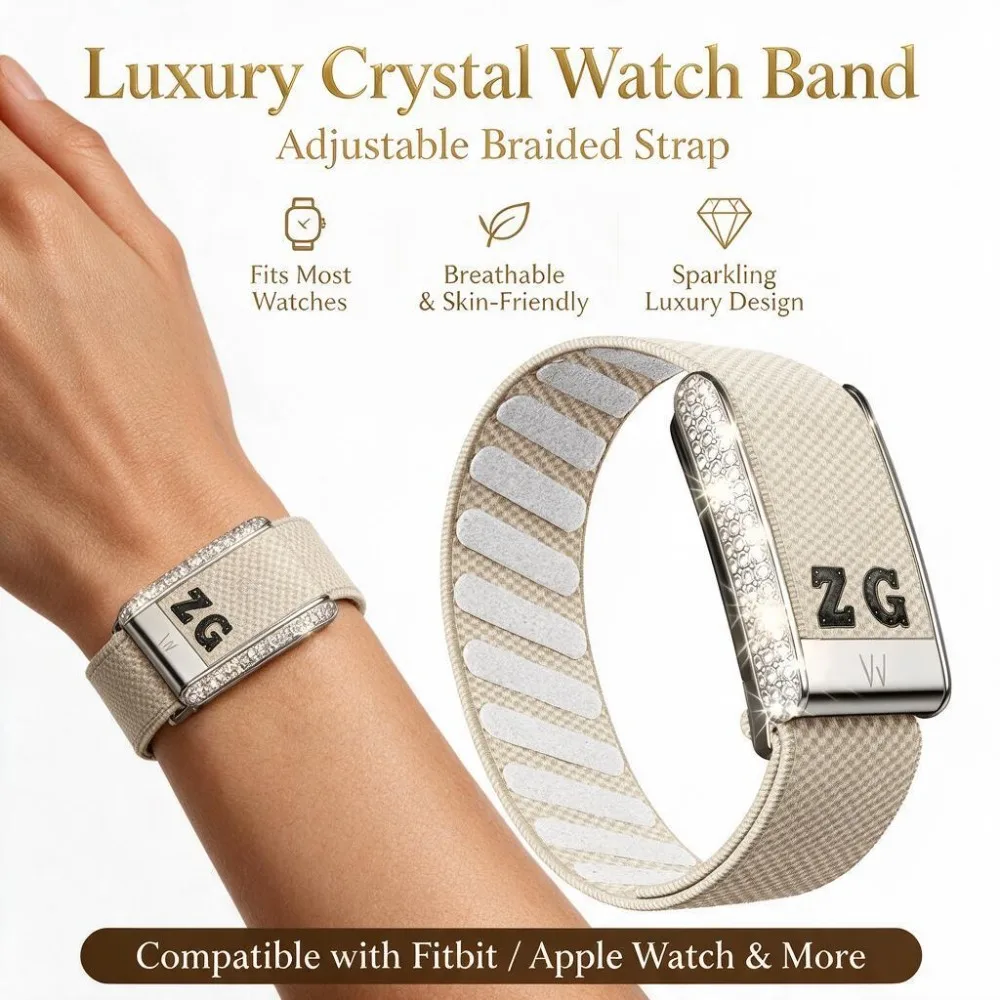 For WHOOP 5.0 MG Lettering Print Nylon Woven Elastic Metal Frame Sport Replacement Band Wrist Strap Fitness Fashion Accessory