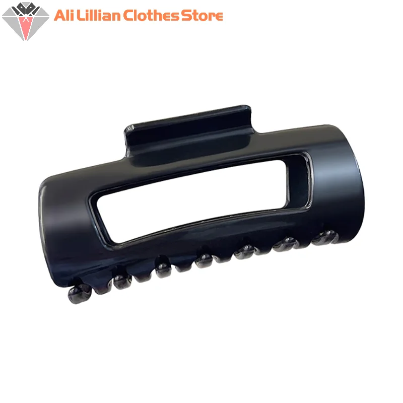 

Silicone Shark Hair Clips For Women Protective Soft Elastic Hair Clip Back Head Durable Flexible Unsnappable Claw Clip