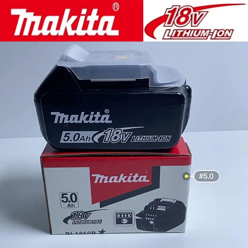 

Genuine Makita 18V Battery Indicator Rechargeable Makita Battery 18v Original 1840 BL1850 Power Tool Battery